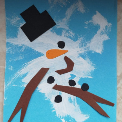 Der geschmolzene Schneemann