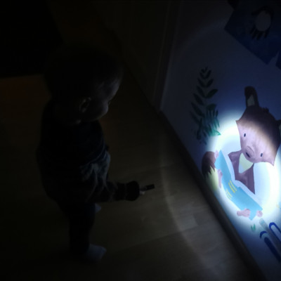 Mit Taschenlampe erkunden