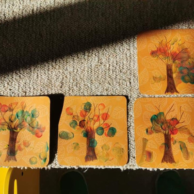 ... Und seine bunten Blätter ... Und seine bunten Blätter