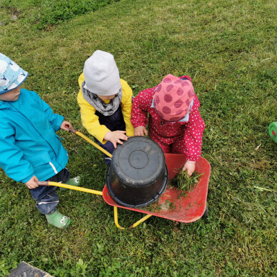 Gartenarbeit