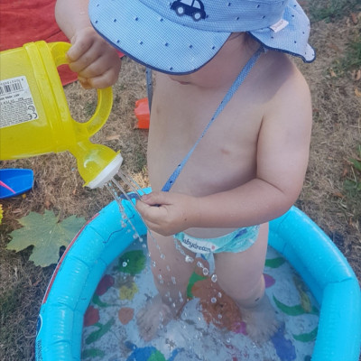 Ab in den Pool